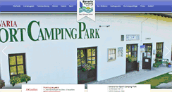 Desktop Screenshot of bavaria-camping.de